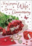 This softly lit anniversary card scene feels like a private celebration set just off Westbourne Grove, full of small, meaningful details. At the centre, a modest yet luxurious cluster of red roses is arranged with the care of an experienced Notting Hill florist, each bloom unfurling rich crimson petals that appear almost touchable. The roses are nestled among glossy green leaves that curve gently around them, creating a natural frame that suggests freshness and recent arrival, like a bouquet just delivered to a nearby townhouse. Resting beside the flowers is a neatly placed envelope, its pale surface inviting the eye toward the promise of written affection inside. Close by, a tiny heart-shaped keepsake box and a piece of fine jewellery add a sense of enduring romance, their surfaces catching a soft gleam in the daylight. Scattered across the card are miniature heart motifs and a single, delicate butterfly, which together lend a sense of movement and playful tenderness, as if emotions have taken visible form. The scene is set on a smooth, slightly reflective surface that echoes the warm glow of the light, enhancing the depth of reds and golds. One can almost imagine the faint scent of roses mingling with the quiet rustle of paper, capturing that intimate moment when an anniversary card is opened and shared in a quiet Notting Hill living room.